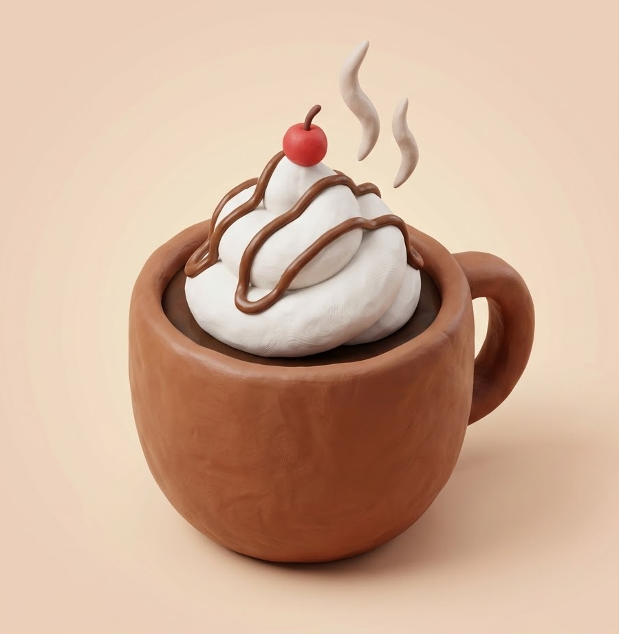 바나나 마카다미아 오트 프라푸치노